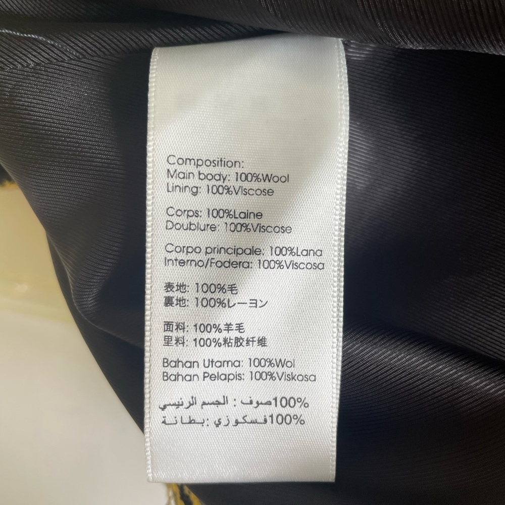 3.1 PHILLIP LIM Yellow Wool Sleeveless Dress 2 NWT - Picture 4 of 6